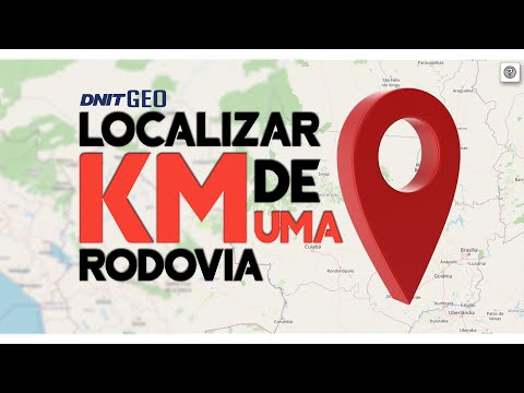 How to locate a specific kilometer marker on a Brazilian highway (BR DNIT GEO)