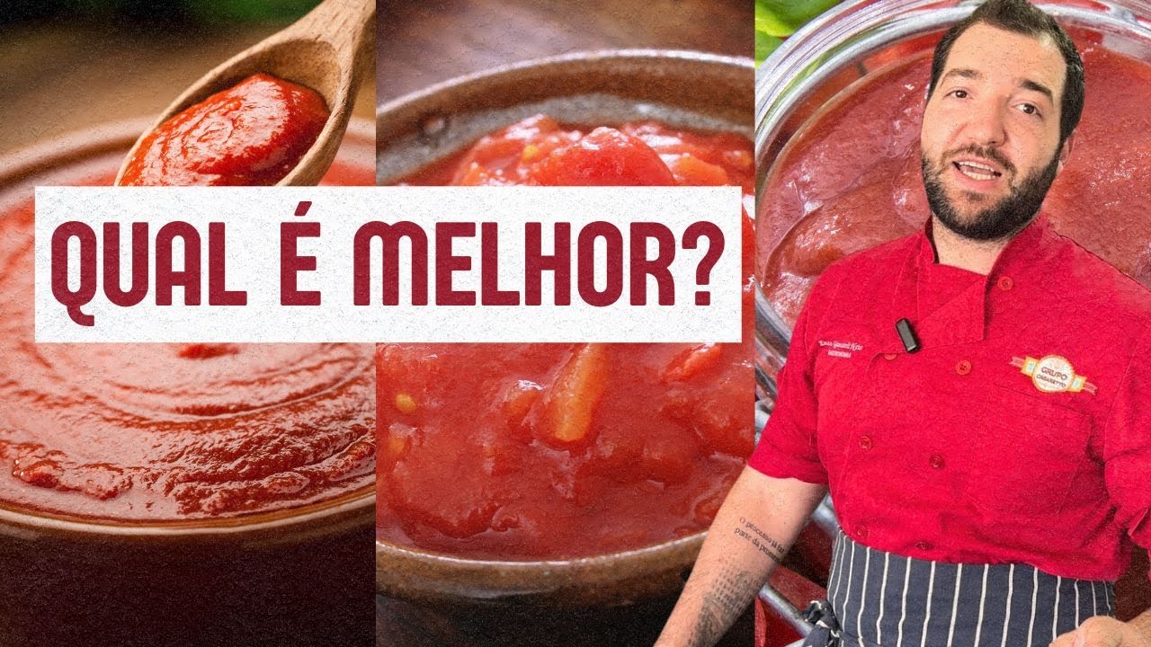 🍅 MELHOR MOLHO DE TOMATE | DESCUBRA QUAL ESCOLHER