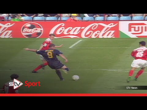 Scotland at the Euros: Ally McCoist's strike against Switerland