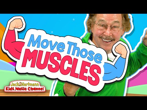 Move Those Muscles! | Count Forward and Backward to 10 | Jack Hartmann