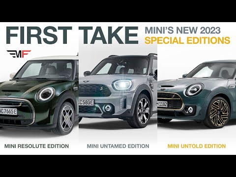 First Take Review: 2023 MINI Special Editions: Untold, Untamed and Resolute
