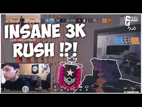 Beaulo INSANE Triple Kill Rush On Bank!?! | Rainbow Six: Siege Twitch Clips