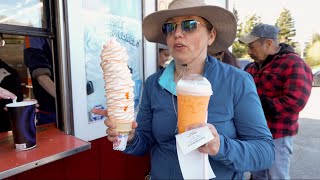 East Wind Drive In at Cascade Locks- ICE CREAM!