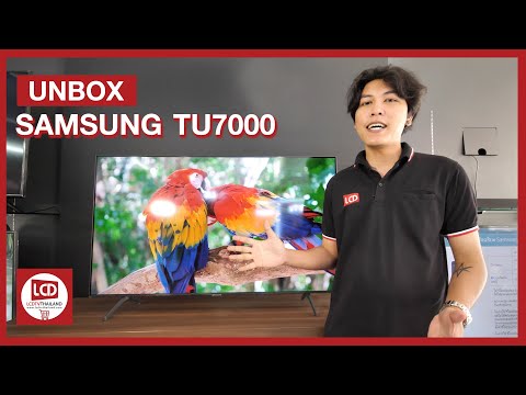 Unbox ! Samsung 55TU7000 4K UHD 55 นิ้ว มาพร้อม Youtube , Netflix , Apple TV ในราคาหมื่นต้นๆ