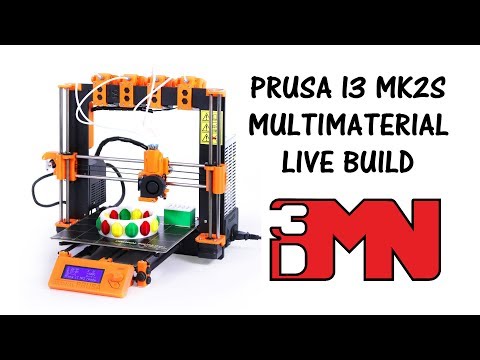 Original Prusa I3 MK2S Multimaterial Upgrade - Live Build