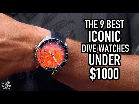 The 9 Best Iconic Dive Watches Under $500 to $1000: Seiko, Citizen, CWC, Bulova, Luminox, Squale...