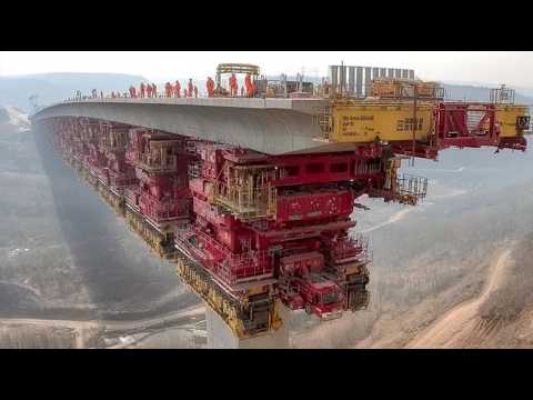 China's Insane Bridge-building Machines Amaze the World.Full Documentary on Mega Bridge Construction