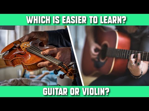 Which Is Easier to Learn 🎸 Guitar or Violin?