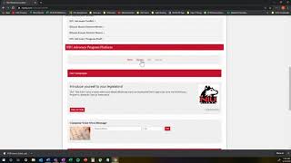 Overview of the NIU Advocacy Program Platform and How to Sign Up.