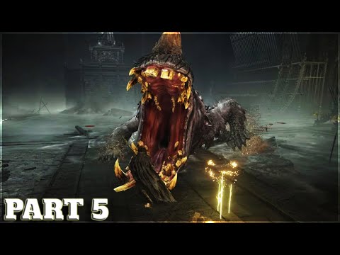 ELDEN RING SHADOW OF THE ERDTREE DLC Walkthrough Gameplay Part 5 - Golden Hippopotamus boss fight