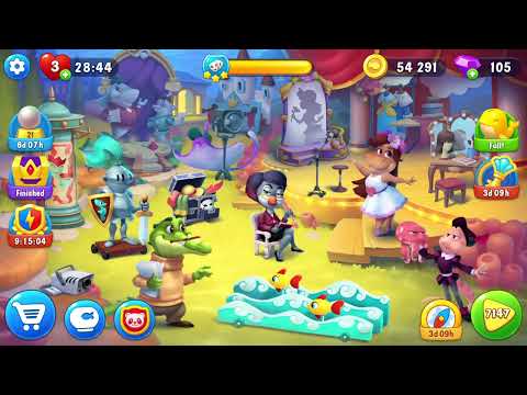 Fishdom 7147 Level - 19 moves - NO BooSTERS