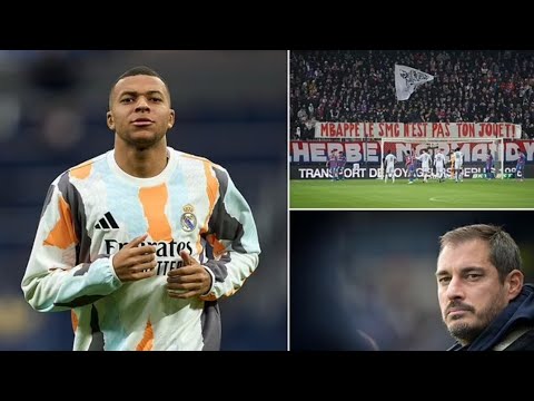 Kylian Mbappe Slammed by SM Caen Fans Over Manager Sacking