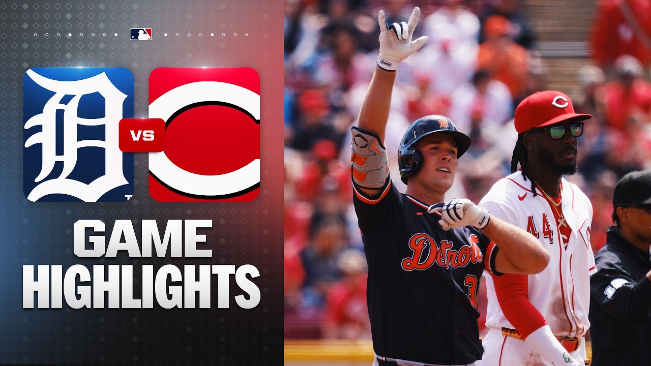 Tigers vs. Reds Game Highlights (4/26/26) | MLB Highlights