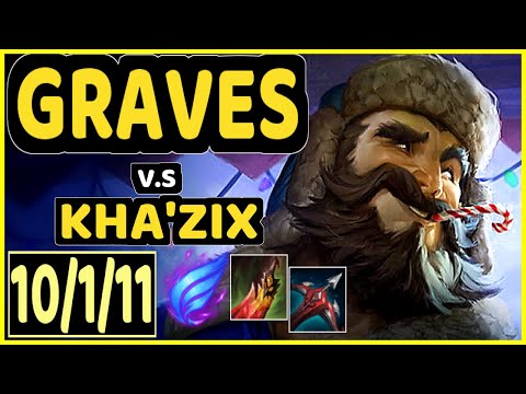 DIAMONDPROX (GRAVES) vs KHA'ZIX - 10/1/11 KDA JUNGLE GAMEPLAY - EUW Ranked MASTER