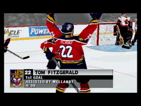 NHL 98 (PS1) Florida Panthers Vs. Ottawa Senators