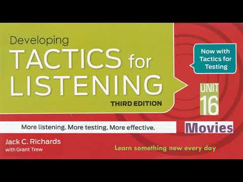 Tactics for Listening Third Edition Developing Unit 16 Movies