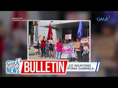 Power rate hike ng Meralco ngayong Mayo, iprinotesta ng grupong… GMA Integrated News Bulletin
