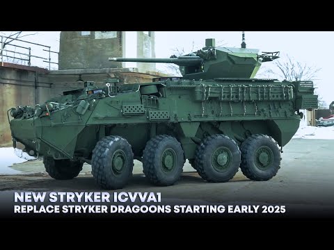 US Army Will Use This New Stryker ICVVA1 to Replace Stryker Dragoon in 2025