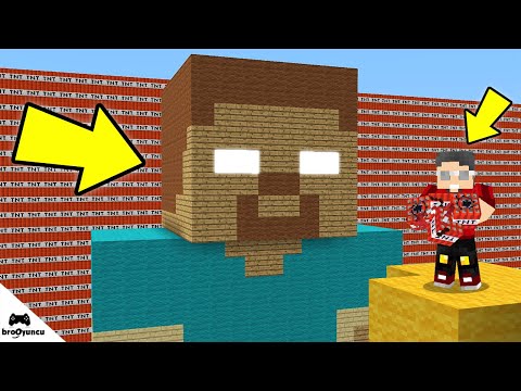 MİNECRAFT DEV HEROBRİNE 10.000 TNT İLE PATLATMAK