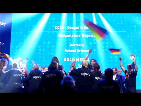 WORLD CHOIR GAMES Flanders 2021 - Gospelchor Rejoice Langenberg, Spiritial/Gospel Champion