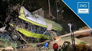17 dead after bus falls off cliff in Antique  INQT