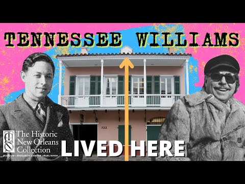 Tennessee Williams in New Orleans: Where he first lived | The history of 722 Toulouse Street