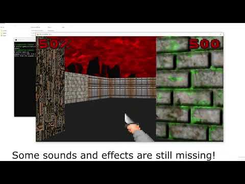 Doom Raycast Test - Python