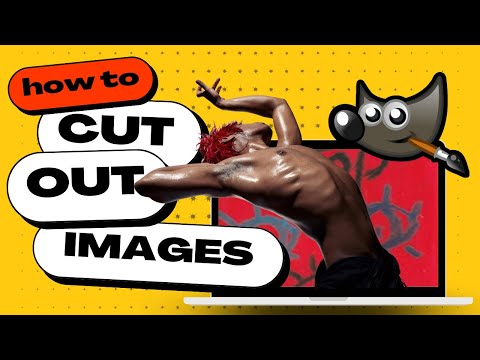 GIMP - Cut Out an Image and Paste Into Another Image