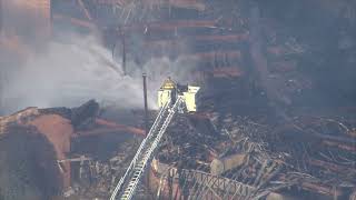 Chopper 12: Fountain of Life Center fire aftermath in Florence