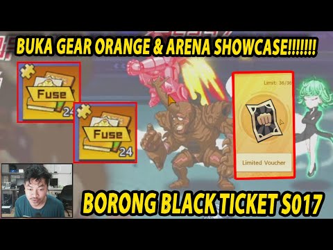 🔥🔥BORONG BLACK TICKET & BUKA ORANGE GEAR DI AKUN GHIBAHAN SULTAN (S17) - ONE PUNCH MAN:The Strongest