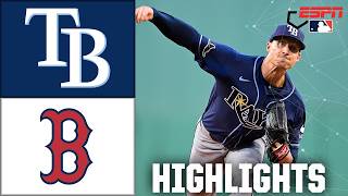 Tampa Bay Rays vs. Boston Red Sox | Full Game Highlights | ESPN MLB