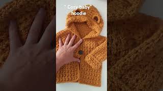 Download lagu Crochet ' Cozy baby' hoodie #crochet #simonacrochet #crochetcardigan #crochetbaby #crochettutorial mp3
