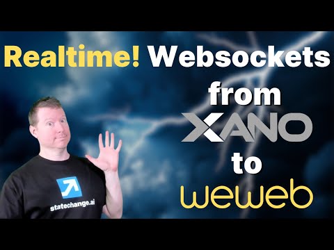 Connect Xano (@nocodebackend) to Weweb (@weweb_io) with real-time messaging