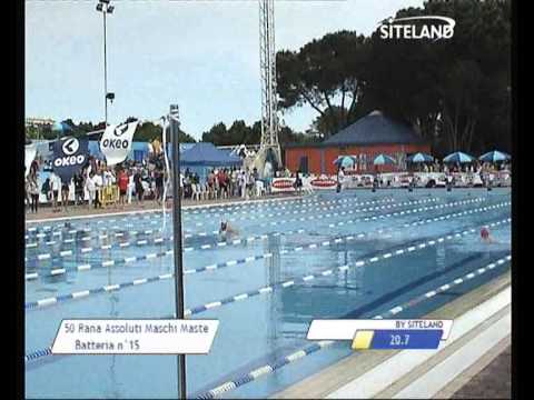 Serie 8 dei 50 Rana  Assoluti Maschi Master - 13 Memorial Andrea Bettiol