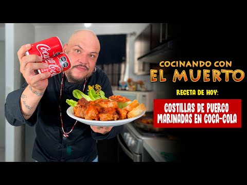 Cocinando con El Muerto Episodio #2 - Costillas de Puerco MARINADAS con Coca-Cola (Barbecue)