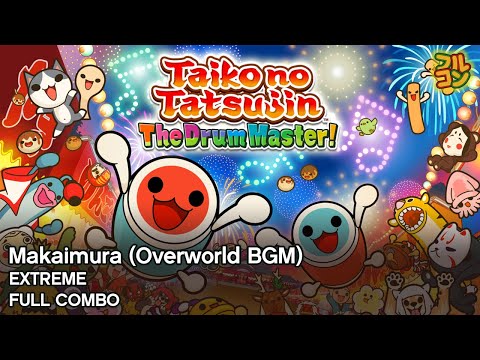【Taiko no Tatsujin: The Drum Master!】Makaimura (Overworld BGM) (KB Cam) Extreme Full Combo