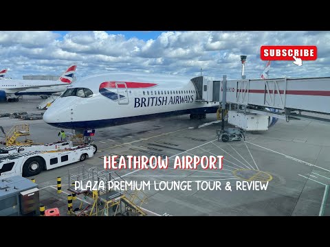 Avaliação do Plaza Premium Lounge ∙Aeroporto de Heathrow | TRAVEL VLOG