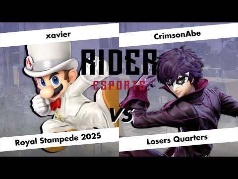 Royal Stampede 2025 - xavier (Mario) vs CrimsonAbe (Joker) - Top 8 - Losers Quarter-Finals