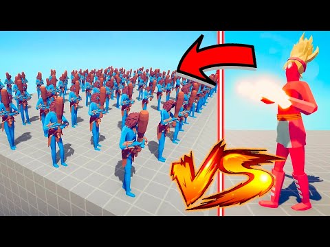 SUPER BOXER vs 100x UNITS | TABS - Totally Accurate Battle Simulator