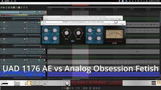 Video thumbnail for UAD 1176 AE vs Analog Obsession FETISH by Jera Cravo
