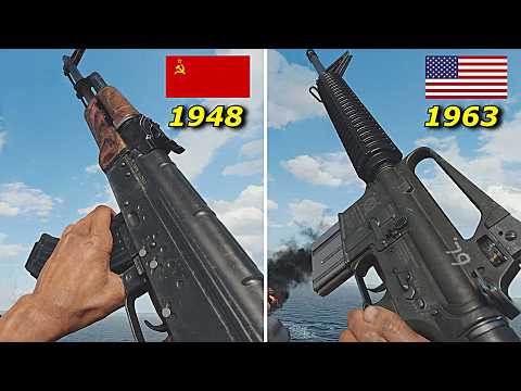 COD Black Ops: Cold War - ALL Weapons From Old to New Ones (+Origins)