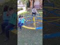 Kid Falls Out of Merry-Go-Round as Uncle Moves it Extremely Fast - 1420442