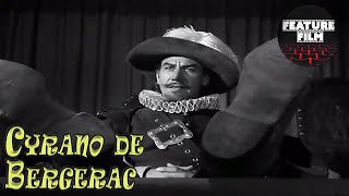 CYRANO DE BERGERAC (1950) | Full movie | Romance, Drama, Adventure | Black and white movies