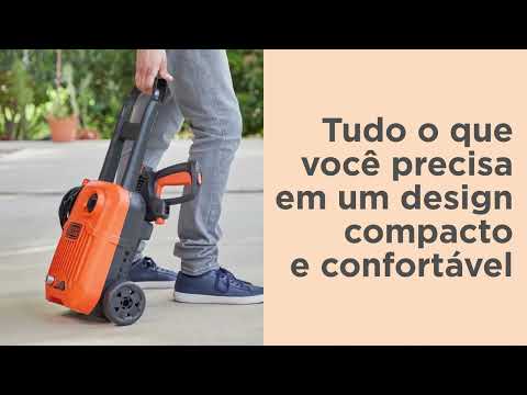 Lavadora de Alta Pressão 1740PSI 220V 1500W BLACK+DECKER-BEPW1750-B2 - Video