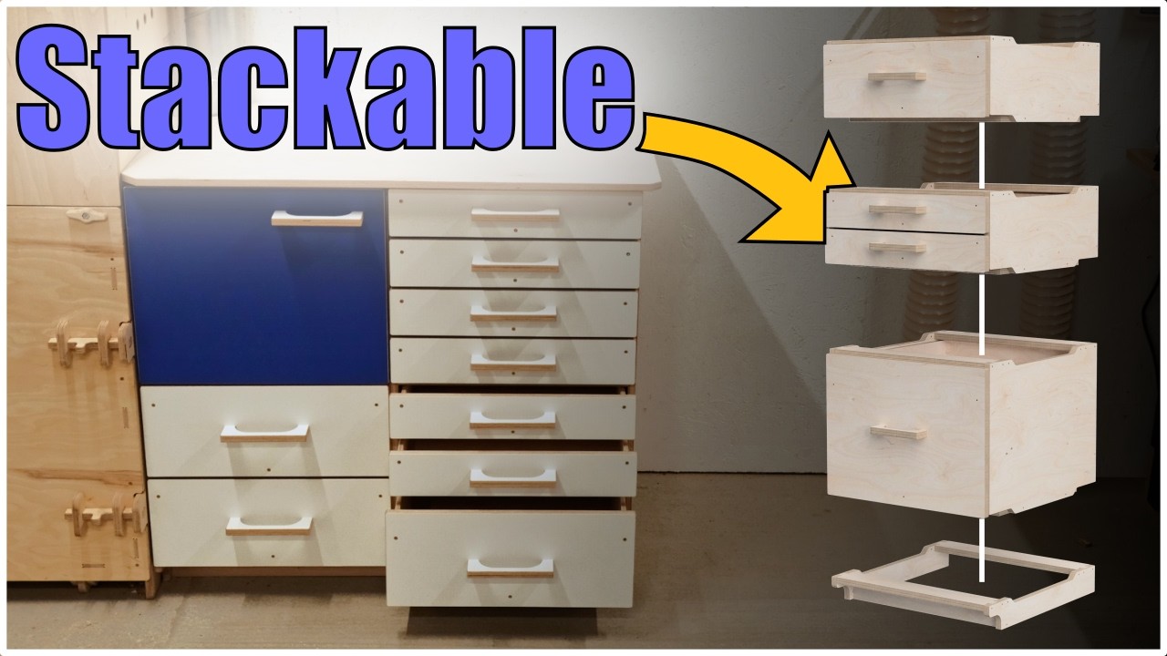 Better way to make Workshop Cabinets - Modular Design