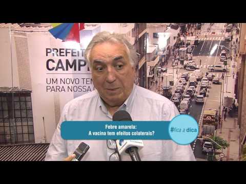 Fica a Dica : Febre amarela / Quais os efeitos colaterais da vacina?