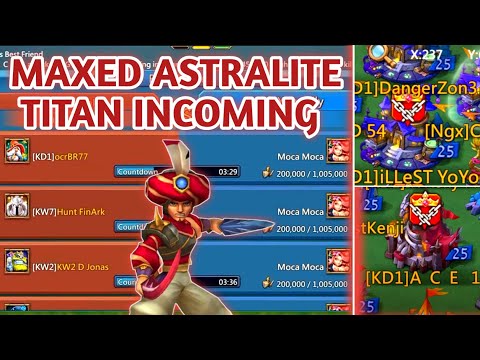 WE'RE UNDER ATTACK!!! | +12 ASTRALITE TITANS INCOMING | TARGETS IN LALA LAND | LORDSMOBILE