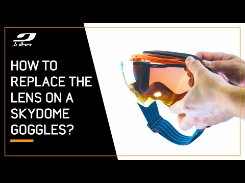 How to change the lens on my SKYDOME goggles? | Julbo