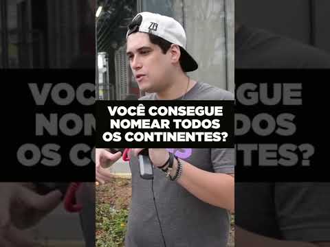 Quantos CONTINENTES existem no MUNDO? 🤨 | #Shorts
