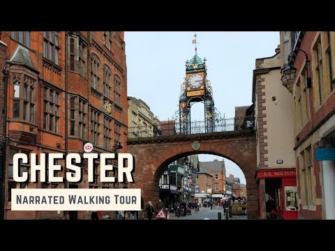 CHESTER | 4K Narrated Walking Tour | Let's Walk 2022